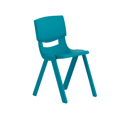 CHAISE-POLYPRO-BLEU-H43