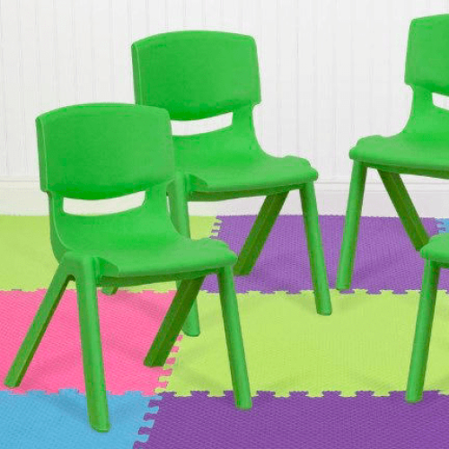 CHAISE-POLYPRO-VERT-H46